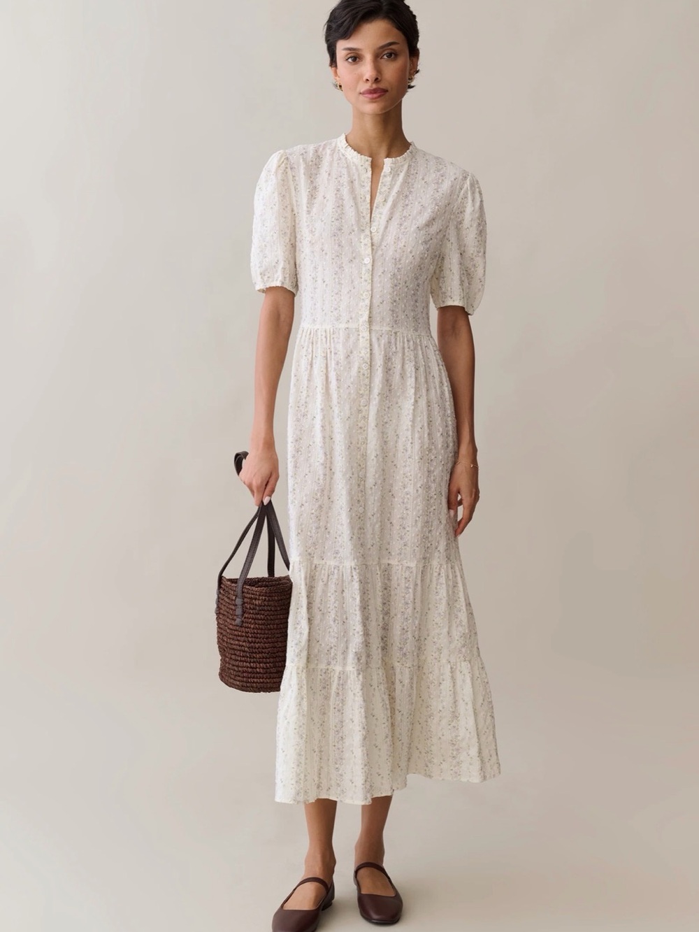 sorella Jaz Cotton Dress Wispy blue